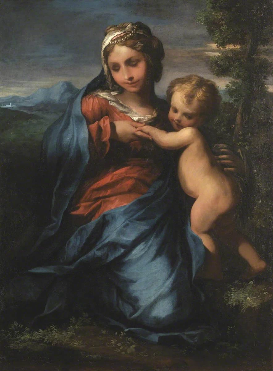 La Vergine col Bambino - Galleria Courtauld, Westminster